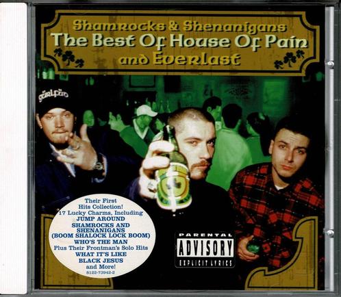 Shamrocks & Shenanigans-The best of House Of Pain & Everlast, Cd's en Dvd's, Cd's | Hiphop en Rap, Zo goed als nieuw, Ophalen of Verzenden