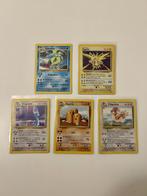 Vintage WOTC Pokémon kaarten: Base Set (NL), Ophalen, Gebruikt, Meerdere kaarten