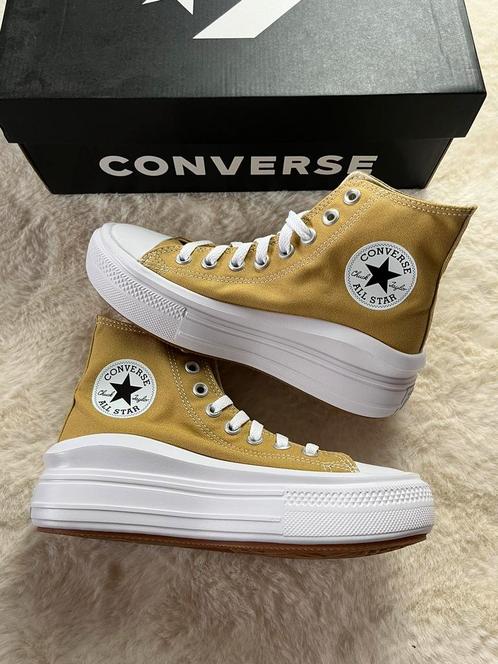 Converse Move High Dunescape (37.5), Kleding | Dames, Schoenen, Nieuw, Sneakers, Geel, Ophalen of Verzenden