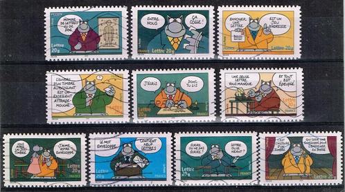 Postzegels uit Frankrijk - K 4858 - Komische figuren, Postzegels en Munten, Postzegels | Europa | Frankrijk, Gestempeld, Verzenden