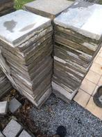 Betonnen dallen - klinkers  grijs, Jardin & Terrasse, Enlèvement, Utilisé, Béton, Briques