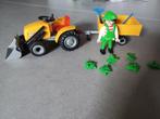 kleine tractor en kar, Kinderen en Baby's, Speelgoed | Playmobil, Ophalen, Zo goed als nieuw