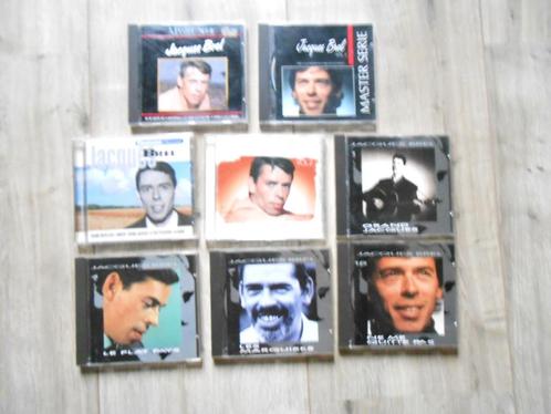 CD Jacques Brel, €1,50 per stuk, 5 voor €5, Cd's en Dvd's, Cd's | Franstalig, Gebruikt, Verzenden
