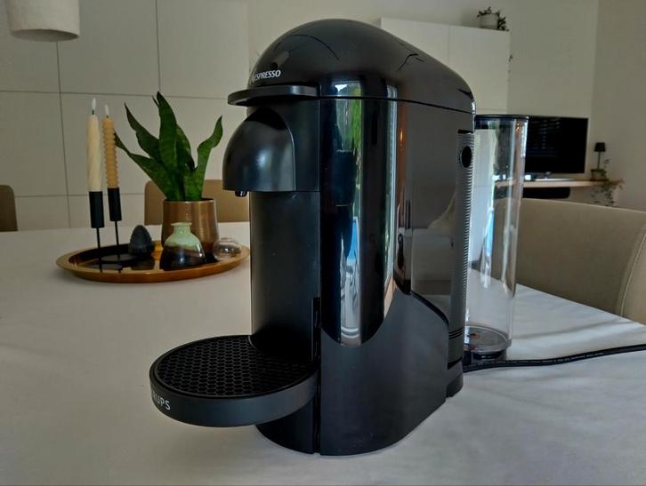 Nespresso Plus, Krups XN900, Vertuo, Elektronische apparatuur, Koffiezetapparaten, Gebruikt, Ophalen of Verzenden