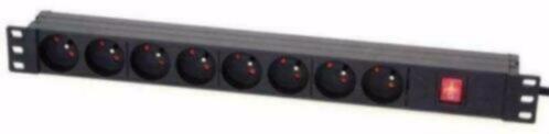 8 voudige stroom schakel box 19Inch [1174-B], Muziek en Instrumenten, Licht en Laser, Nieuw, Overige typen, Ophalen of Verzenden