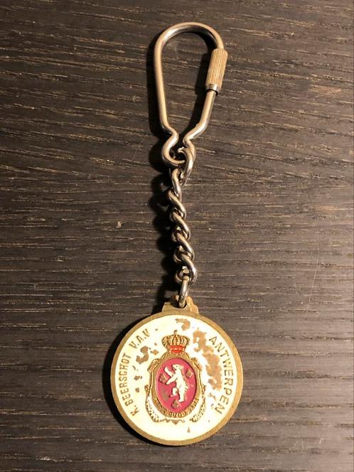Vintage sleutelhanger van k beerschot vav jaren 70, Verzamelen, Sportartikelen en Voetbal, Zo goed als nieuw, Ophalen of Verzenden