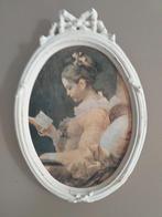 Strikjeskader met mooie prent, Ophalen of Verzenden