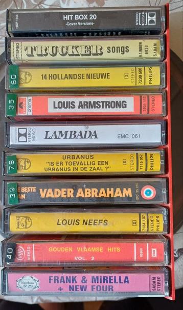 Cassettebandjes  beschikbaar voor biedingen