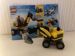 Lego Creator graafmachine 31014, Ophalen of Verzenden, Gebruikt, Complete set, Lego