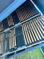 Gratis Latenbodem dubbel 180 x200+ matras en, Ophalen, Zo goed als nieuw, Matras