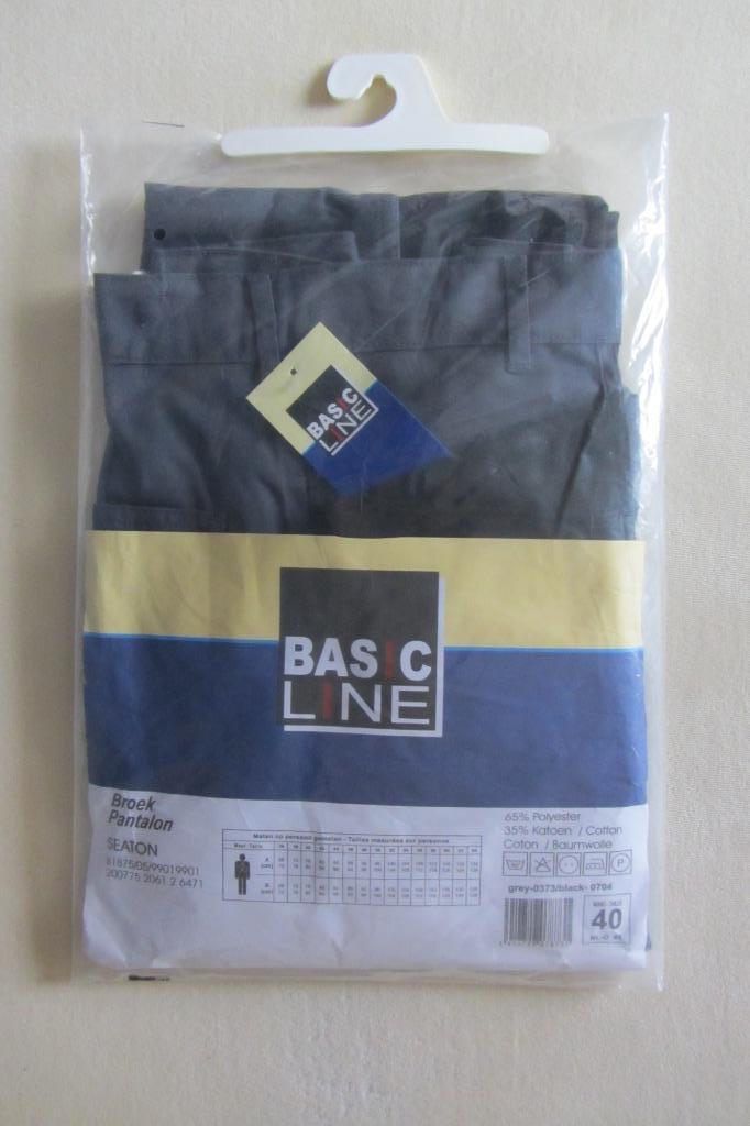 Werkbroek Seaton Line - Maat 40 - Nieuw in de verpakking !, Kleding | Heren, Broeken en Pantalons, Nieuw, Overige maten, Zwart