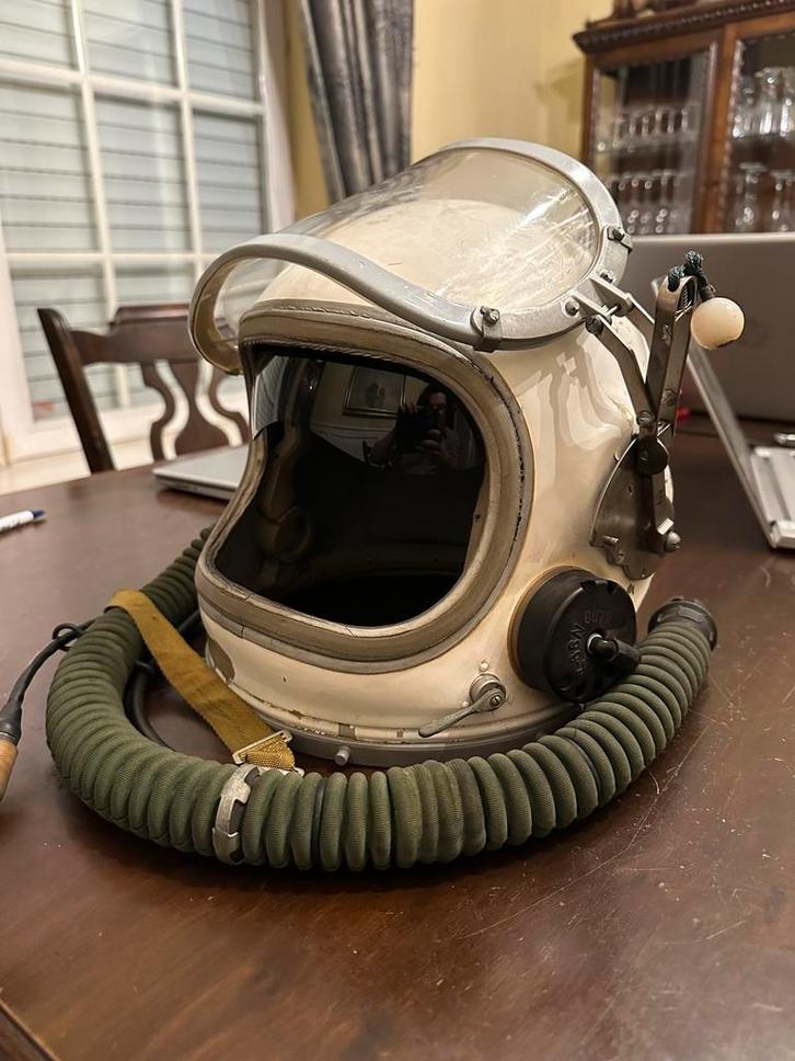 Sovjet Gsh-6a pilotenhelm, Verzamelen, Militaria | Algemeen, Luchtmacht, Helm of Baret, Ophalen of Verzenden
