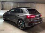 Audi A3 Sportback 40 TFSIE S-Line S-Tronici Tête haute, Cuir, Argent ou Gris, Achat, Euro 6