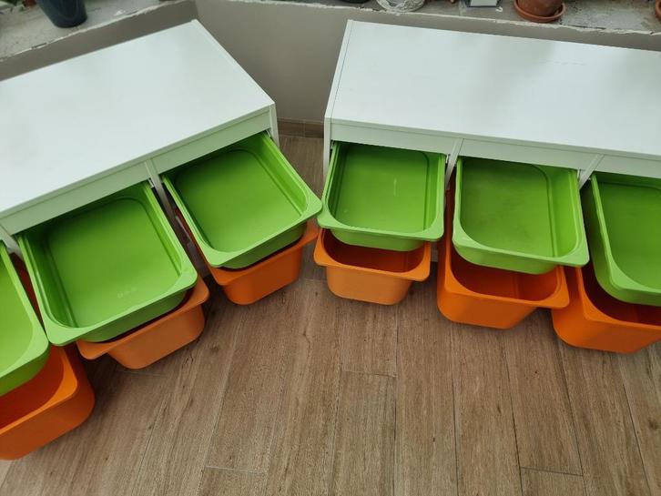 Meuble de rangement  Ikéa Trofast, Kinderen en Baby's, Kinderkamer | Commodes en Kasten, Gebruikt, Kast, Minder dan 90 cm, 75 tot 100 cm