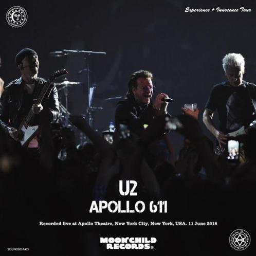 2 CD's - U2 - Apollo 611 - Live New York 2018, CD & DVD, CD | Rock, Neuf, dans son emballage, Pop rock, Envoi