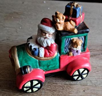 Décoration de Noël : "Voiture du Père Noël" beschikbaar voor biedingen