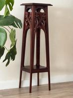 Mooie Plantenstaander hout, Huis en Inrichting, Woonaccessoires | Zuilen en Pilaren, Ophalen, Gebruikt