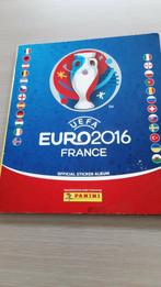 Album Panini UEFA 2016 EK France  voetbal met 6 prentjes, Panini, Ophalen of Verzenden, Zo goed als nieuw, Plaatjesalbum