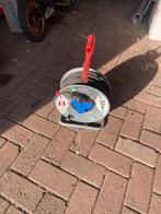 Verlengkabel kabelhaspel, Doe-het-zelf en Bouw, Elektriciteit en Kabels, Ophalen, Zo goed als nieuw