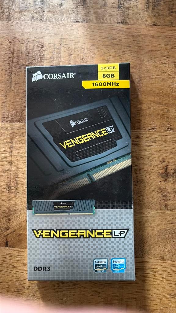 Corsair 8GB 1600MHz CL10 DDR3, Computers en Software, RAM geheugen, 8 GB, DDR3, Ophalen