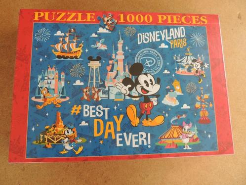 Puzzle 1000 pièces - Disneyland - Best day ever, Hobby en Vrije tijd, Denksport en Puzzels, Legpuzzel, Ophalen