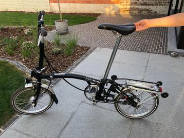 Brompton -vouwfiets -6versnellingen -Zwart beschikbaar voor biedingen