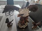 Déco grand aigle et 2 petit, Verzamelen, Dierenverzamelingen, Ophalen, Zo goed als nieuw