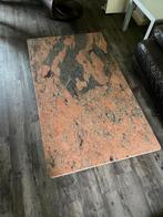 Salontafel in marmer, Huis en Inrichting, Ophalen, Overige materialen, Gebruikt, 100 tot 150 cm