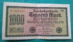 bankbiljet 1000 mark 15 09 1922, Postzegels en Munten, Ophalen of Verzenden, Duitsland, Los biljet