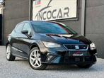 SEAT Ibiza 1.0 TSI FR * Capteurs av/arr, CarPlay, Cruise,..., 5 places, Berline, Noir, Tissu