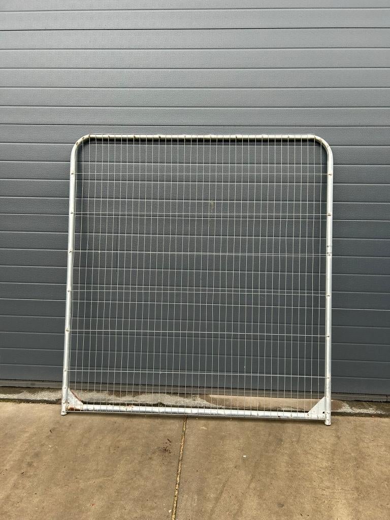 Smalle fijnmazige bouwhekken 175x190CM 8ST afgerond, Jardin & Terrasse, Jardin & Terrasse Autre, Utilisé, Enlèvement