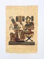Grote papyrus: 'Faraohs: Royal Couple' (65 x 45 cm), Ophalen of Verzenden, Nieuw