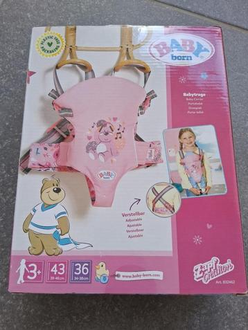 Draagzak voor pop (Babyborn) beschikbaar voor biedingen