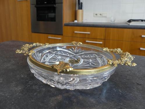 Kristallen asbak, Antiek en Kunst, Antiek | Glaswerk en Kristal, Ophalen of Verzenden