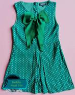 Groen jurkje Bel&Bo maat 104, Kinderen en Baby's, Kinderkleding | Maat 104, Gebruikt, Meisje, Ophalen of Verzenden, Jurk of Rok