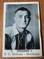 1940s Triporteur (pre panini) 31. J. Diddens RC Mechelen!, Ophalen of Verzenden, Zo goed als nieuw, Plaatje