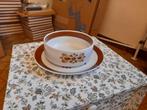 Plat profond et assiette assortie allemand - Kahla fin 1970, Ophalen