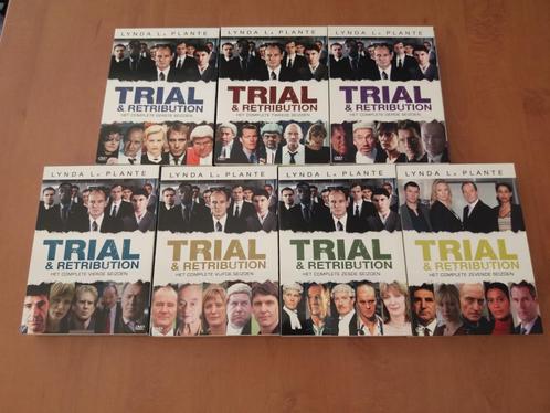 TRIAL & Retribution (seizoenen 1 tem 7), Cd's en Dvd's, Dvd's | Thrillers en Misdaad, Zo goed als nieuw, Detective en Krimi, Vanaf 16 jaar