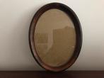 Lijst kader ovaal bruin met glas, Huis en Inrichting, Woonaccessoires | Lijsten, Ophalen of Verzenden, Gebruikt