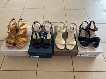 Nieuwe sandalen tamaris en Caprice mt 38   25 en 28€  beschikbaar voor biedingen