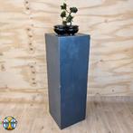 Donker grijze sokkel /zuil / piedestal / pilaar (pershout), Ophalen of Verzenden