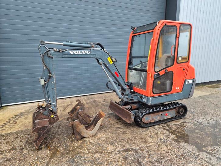 Volvo EC15B Minigraver Graafmachine, Zakelijke goederen, Machines en Bouw | Onderhoud en Reiniging, Ophalen