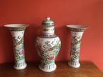 Magnifique ensemble de vase en porcelaine, Antiek en Kunst
