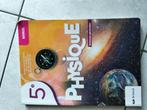 Livre physique 5 ème année, Boeken, Schoolboeken, Ophalen, ASO, Natuurkunde, Van in