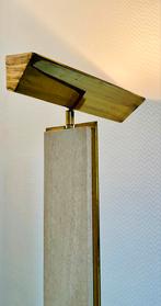 Vintage travertin staanlamp, Huis en Inrichting, Lampen | Vloerlampen, Ophalen of Verzenden, Zo goed als nieuw
