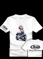 T-shirt Arai, Wit, Nieuw, Overige maten, Ophalen of Verzenden