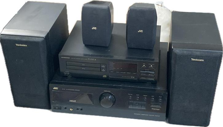 5.1 Home Theatre-set - compleet en functioneel, Audio, Tv en Foto, Home Cinema-sets, Gebruikt, Overige spelers, 5.1-systeem, 40 tot 70 watt