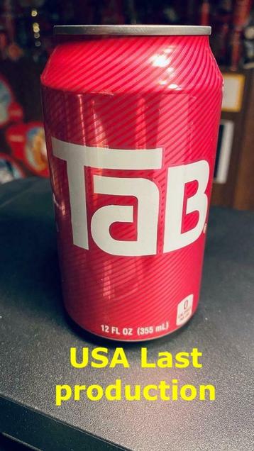 Canette Coca-Cola TAB en provenance des États-Unis Dernière, Enlèvement ou Envoi