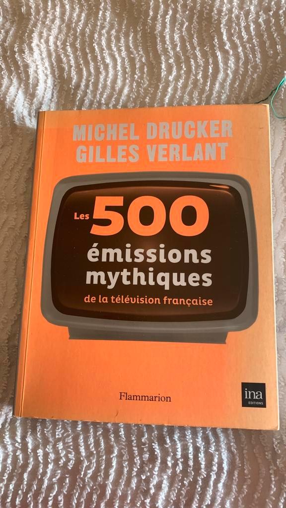 Boek 500 Franse televisieshows, Boeken, Film, Tv en Media, Zo goed als nieuw, Media, Ophalen of Verzenden