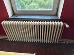 7 radiateurs en fonte, Doe-het-zelf en Bouw, Verwarming en Radiatoren, Ophalen, Gebruikt